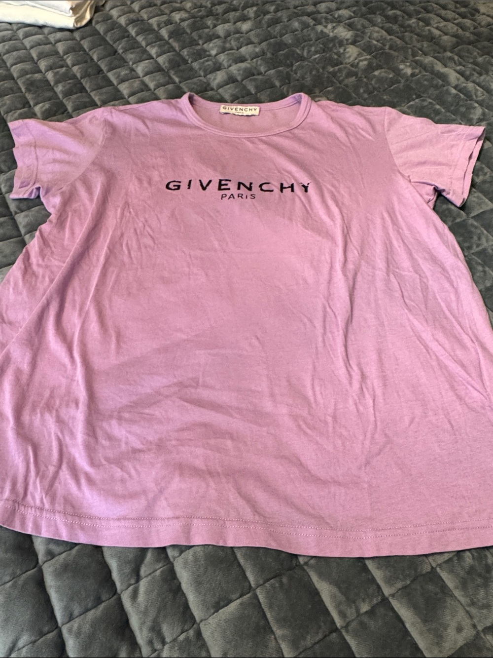 Givenchy Lavender Logo Tee womans
